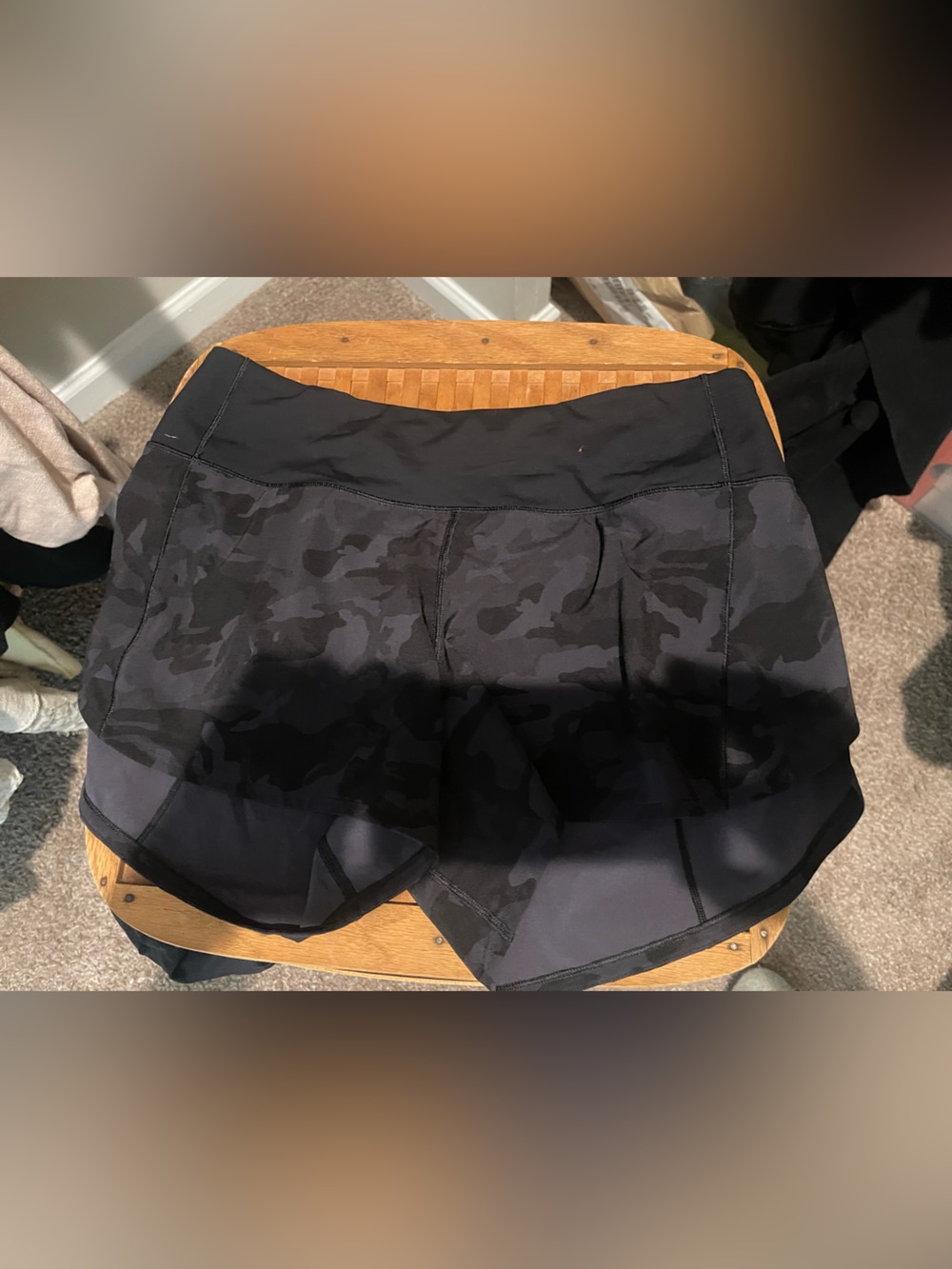 lululemon athletica Black Performance Shorts size 8 Tall